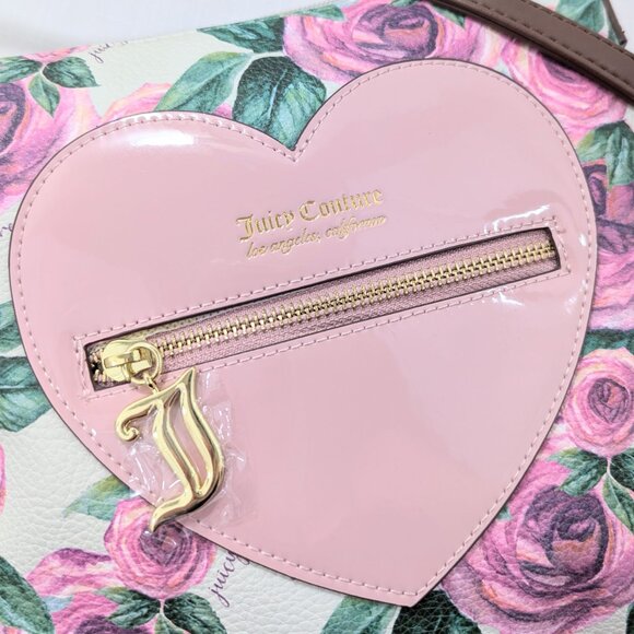 Juicy Couture Crossbody Purse MOODY GARDEN, NEW WITH TAGS, Authentic, Floral - Picture 3 of 16